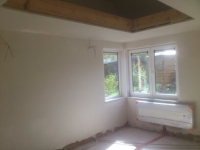 travaux de plafonneur plafonnage après