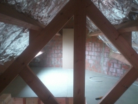 aménagement de grenier isolation et plâtre